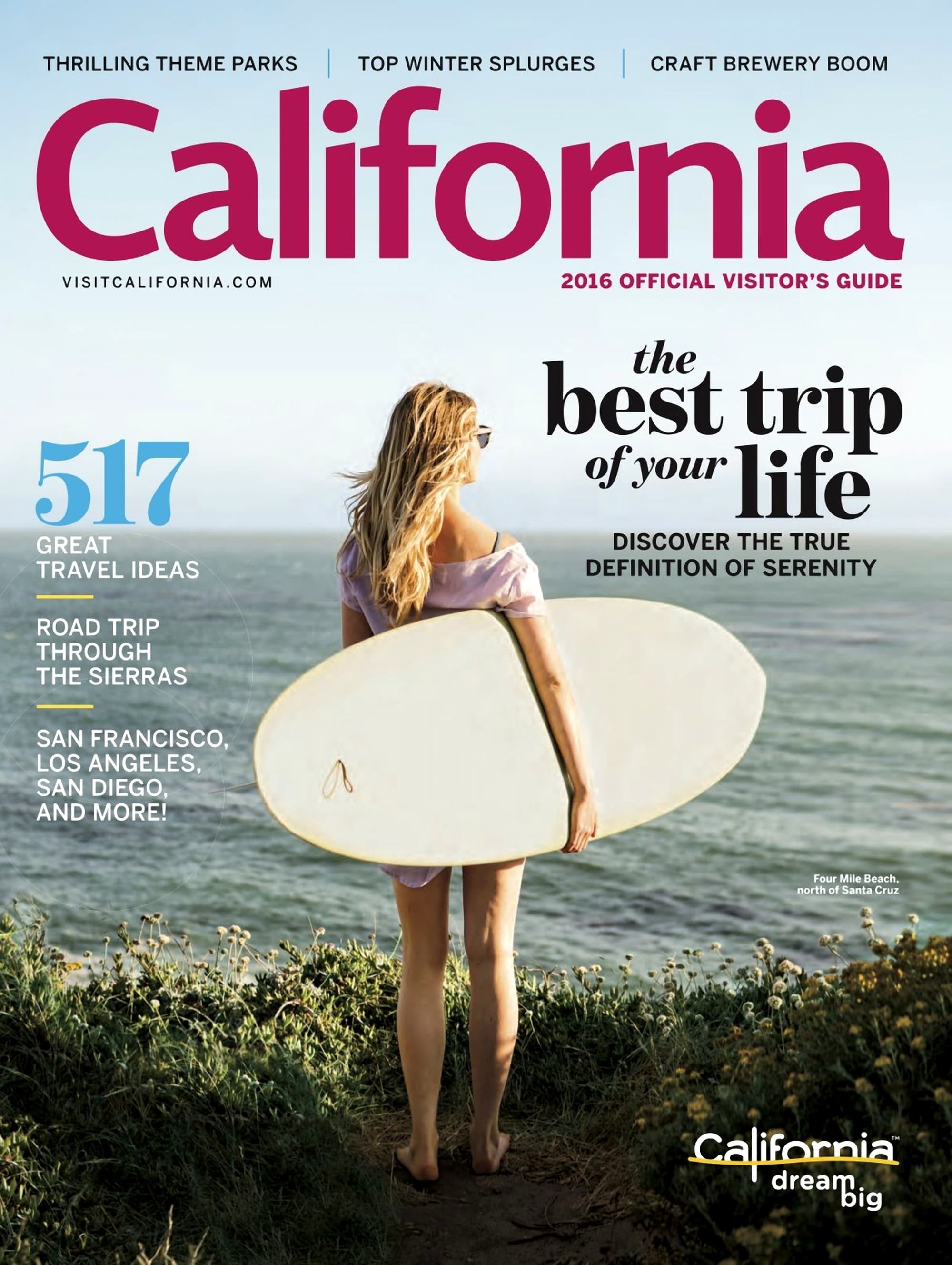 California Official visitor’s guide