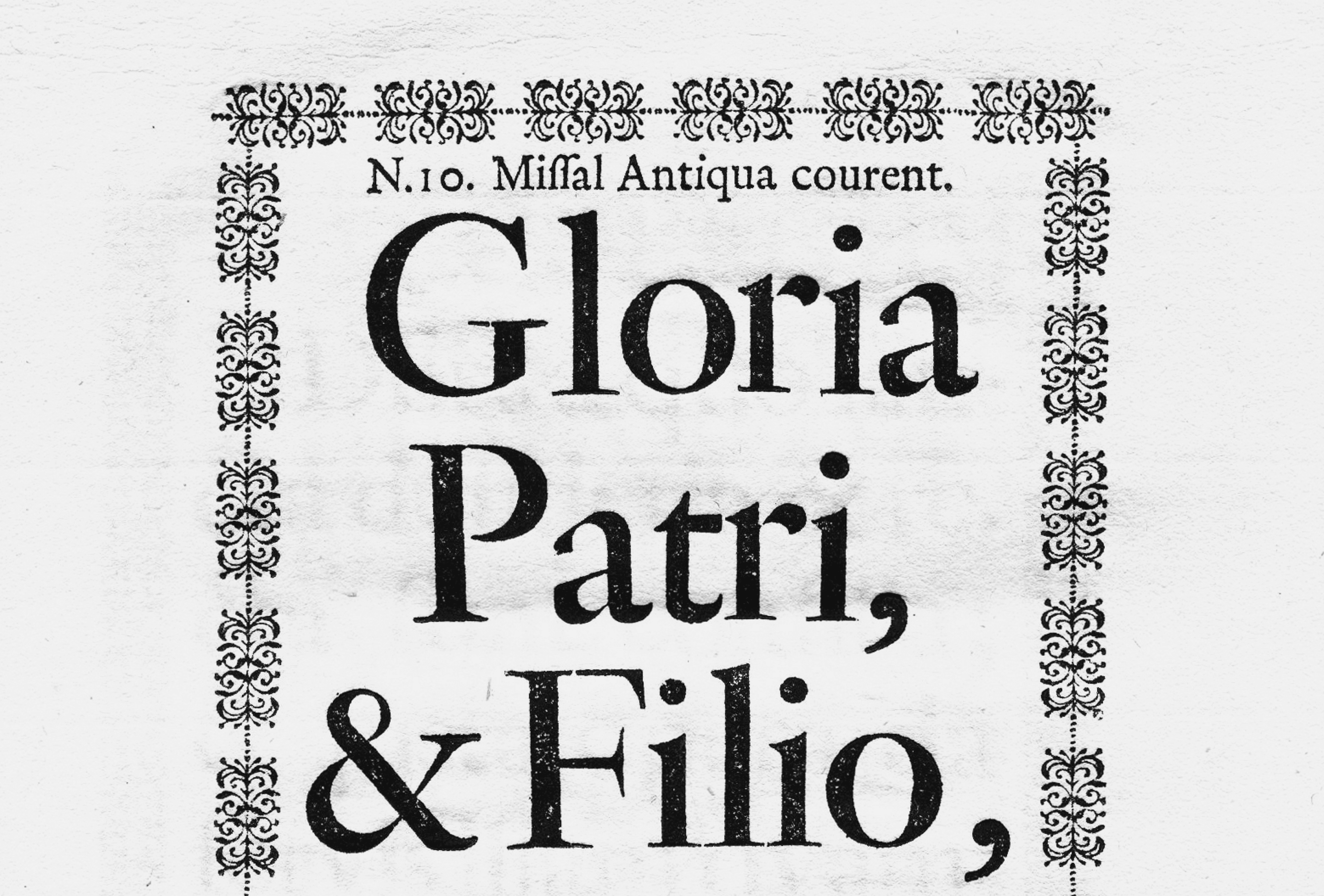 Clearly articulated details that helped define the character of the digital typeface — in the lowercase, for example, the beak-like terminal of “r” and the distinctive angular construction of the bowl and upper curve of “a”; in the capitals, the open form of “P” and the elegant serif transitions into the stem at the foot and arms of “F.”