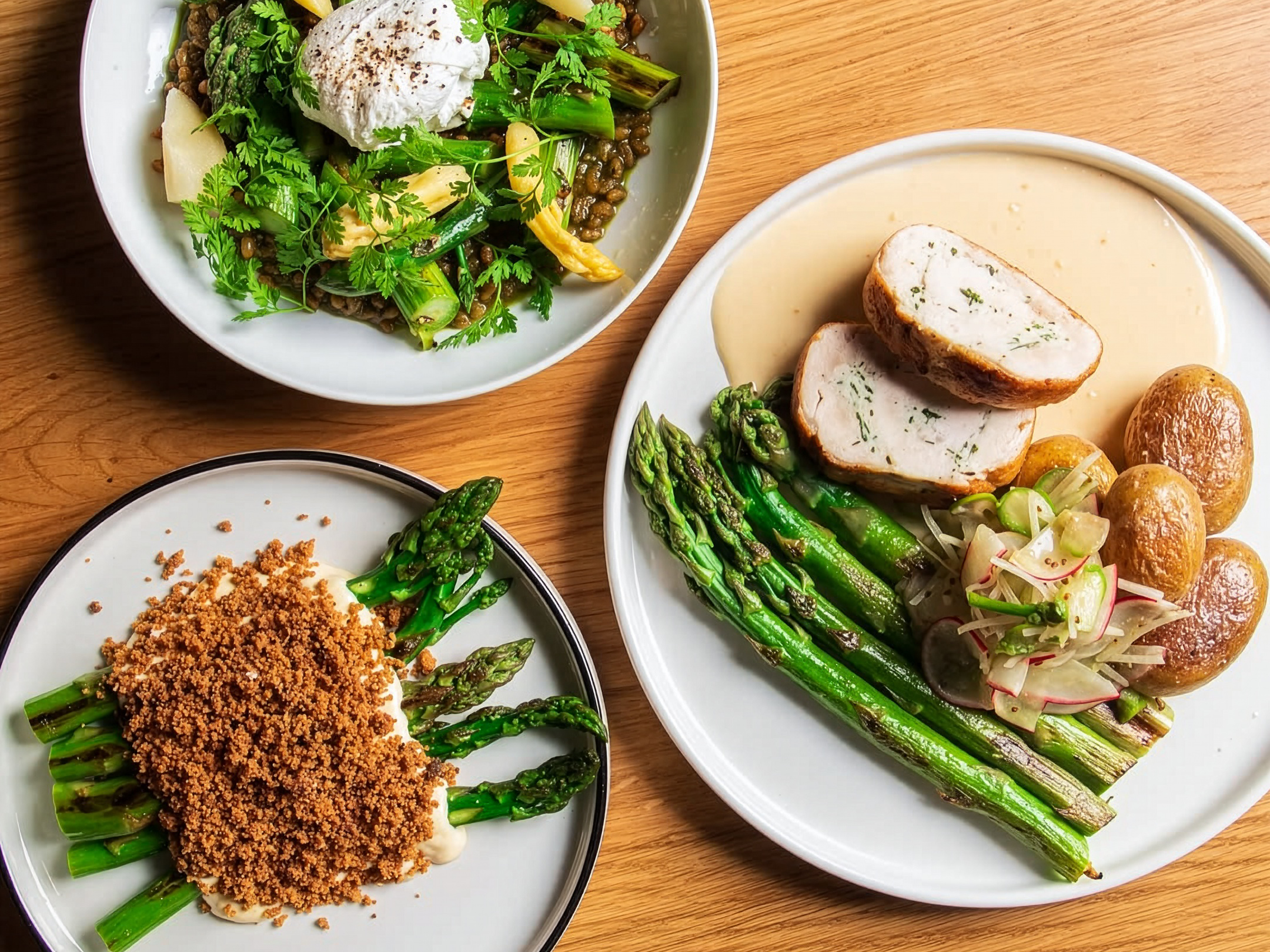 Asparagus season at KRO.